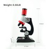 Science Kits for Kids Beginner Microscope with LED 100X 400X