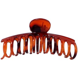 Topkids Accessories Long Hair Claw Clips for Women and Girls, Claw Clips, Hairdressing Clips, Hair Clips for Styling, Sectioning Hair Clips, Hair Claw Clip, Hair Accessories (11cm Tort)