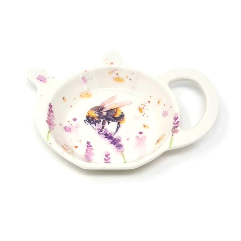 Teabag Tidy Country Life Bees Floral Design Kitchen Saver Tea
