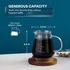 Glass Range Coffee Server For Pour Over Coffee & Tea