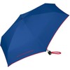 Benetton pocket umbrella - ultra mini, flat, solid - blue