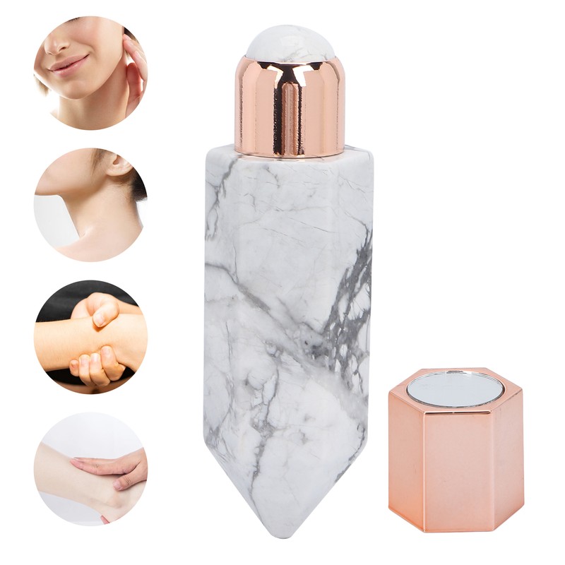 Facial Massage Roller Hexagonal Prism Shape Essential Oil Bottle Scraping