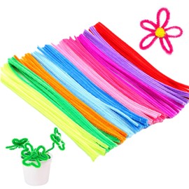 Mesanda Craft Mall, Craft Mall, About 100 Pieces, Colorful Craft Mall, Wire Art, Chenille Sticks, Children's Educational Toys, Christmas Tree Decorations, DIY Ornaments, Skeleton Mall, Craft