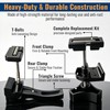 Upgraded Truck Tonneau Cover Clamps Replacement Parts，Fit for Hard Tri-fold/Quad-fold