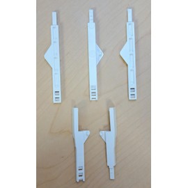 5pc Shutter Joiners. Fit Hunter Douglas Clearview Shutter, Eclipse Shutter (3.5" Joiner)