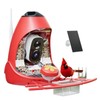 Bird Feeder Camera Wireless Outdoor, Dual Seed Chambers & Squirrel-Proof,