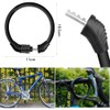 Samcos Bicycle Lock, Bicycle Cable Lock, Dial Lock, Wire Lock,
