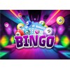 Loccor 5x3ft Fabric Bingo Backdrop Bingo Night Game Time Snooker