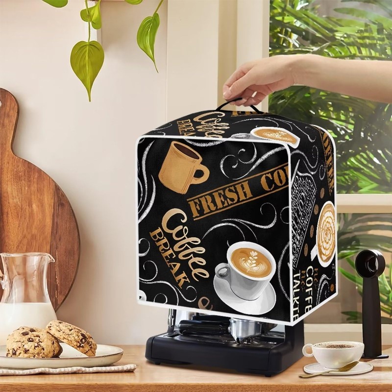 Psesaysky Coffee Maker Cover Kitchen Appliance Covers Dust Cover Waterproof