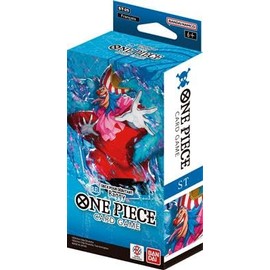 One Piece Card Game ST-25: Blue Buggy Beginner Deck - French Version - Contains 1 Booster of OP11 - Lightning Fists