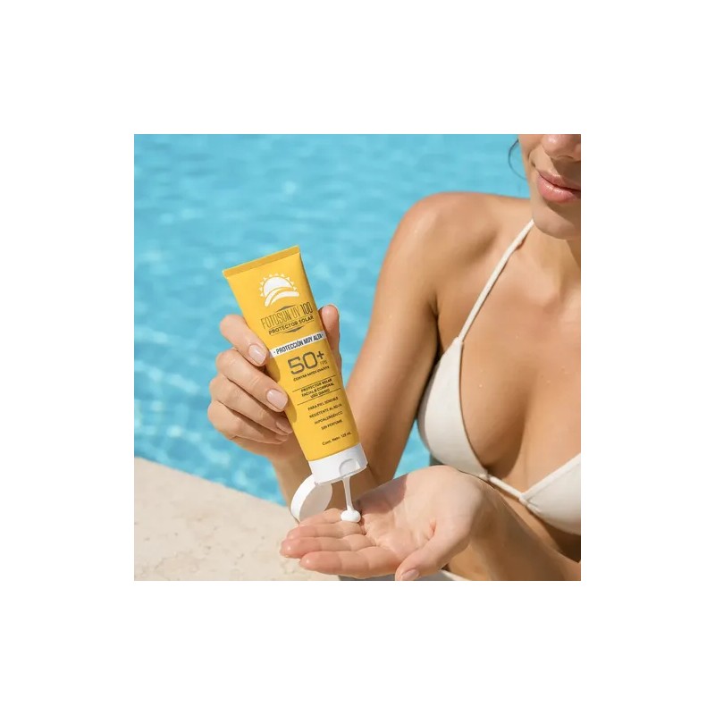 Protector solar Daclaf Fotosun Uv 100 con 125mL