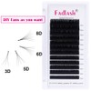 Fadlash Easy Fan Eyelash Extensions, Volume Technique Eyelashes, 0.05 mm