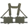 Tactical Chest Pack,Placard Split Front Chest Rig MOLLE System Magazine