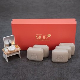 Boryeong Mud Soap 5-Pack 90g Face Wash Cleansing Facial Soap Skin / 보령 머드 비누 5개입 90g 세수 클렌징 세안 솝 피부