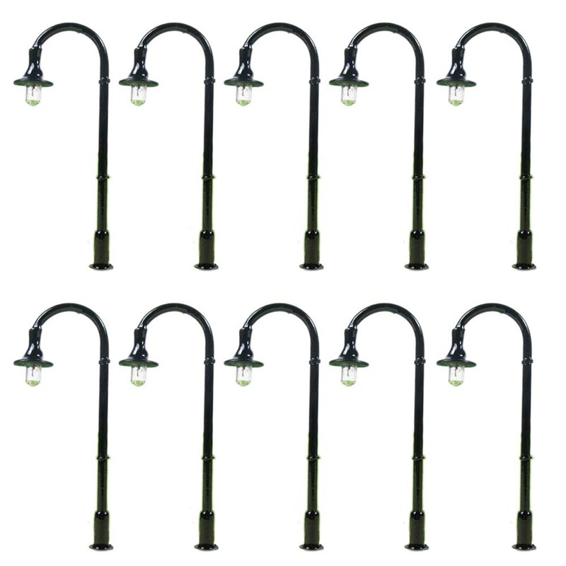 Evemodel L005 10pcs Model Trains Lamppost lamp HO N 5cm