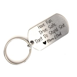 Pretty Inappropriate Dont Do Stupid, 16 Year Old Boy Birthday Gift Ideas,16 Year Old Girl Birthday Gift Ideas, Gifts for 17 year old Boy Gift Ideas, Funny Gag Gifts for Teens, New Driver (Mom and Dad)