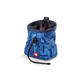 Ocun Lucky + Belt Blue - Practical Colourful Chalk Bag, One Size - Colour Up Blue, x