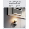 TROND Wall Outlet Extender 2 Pack - Multi Plug Splitter