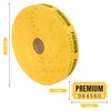 L LIKED Premium Raffle Tickets, Yellow, 1 Roll of 2000,