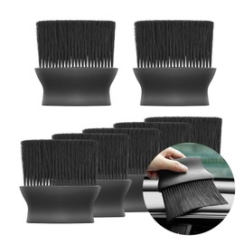 Nuqin 1Pcs Car Detailing Brush Car Duster with High Precision Bristles for Car Interior Air Vents Center Console Dashboard Leather Seat Appliances Furniture Ceiling Fans and Hard to Reach Places