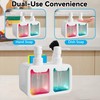 4-in-1 Kitchen Soap Dispenser Set - Dual Hand & Dish