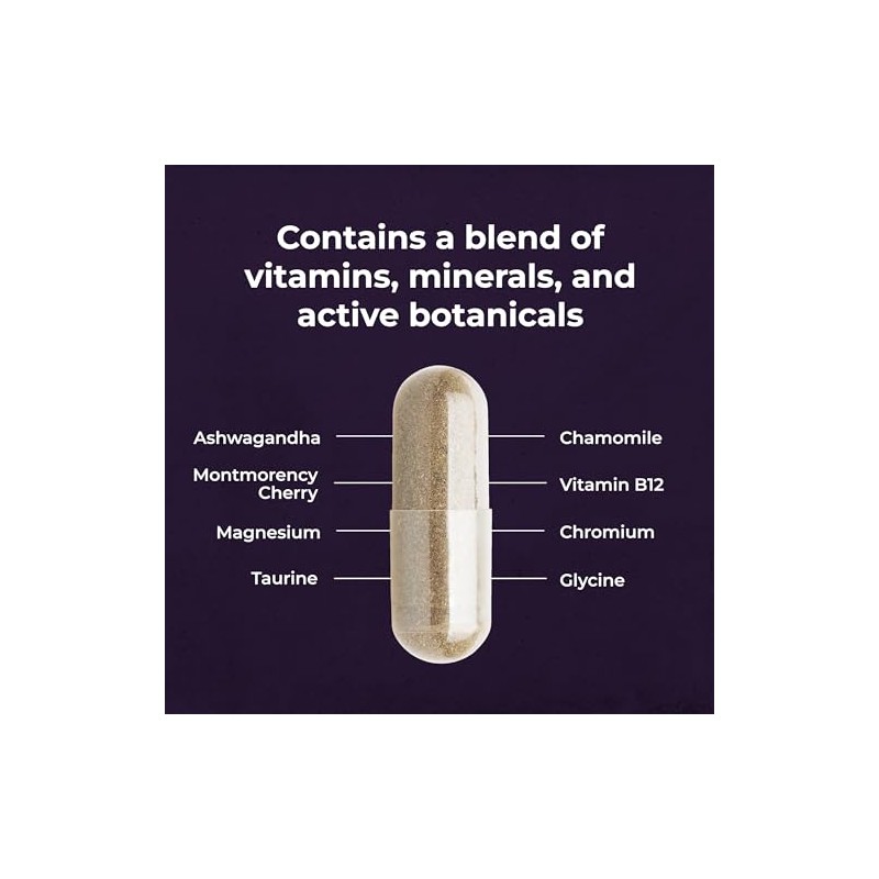 Health & Him Night Men's Supplement, Vegan, 60 Day Supply
