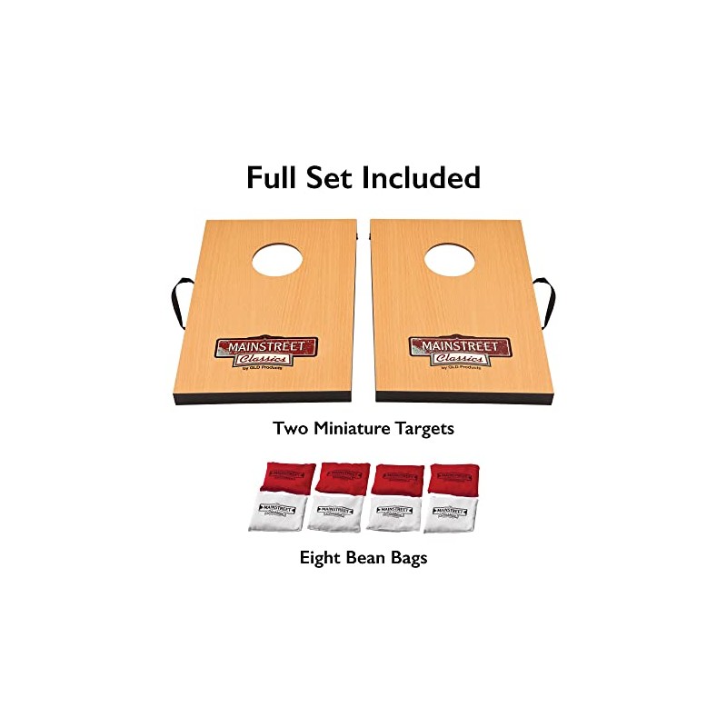 Mainstreet Classics Micro Bean Bag Toss Travel Sized, (15.7 x