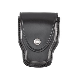 Aker Leather 508 Handcuff Case, Black, Plain