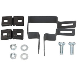 KOTARBAU® Corner Clamp Rectangular 60 x 40 mm Fence Clamp for Fence Posts Anthracite Attachment of Grid Rod Mats