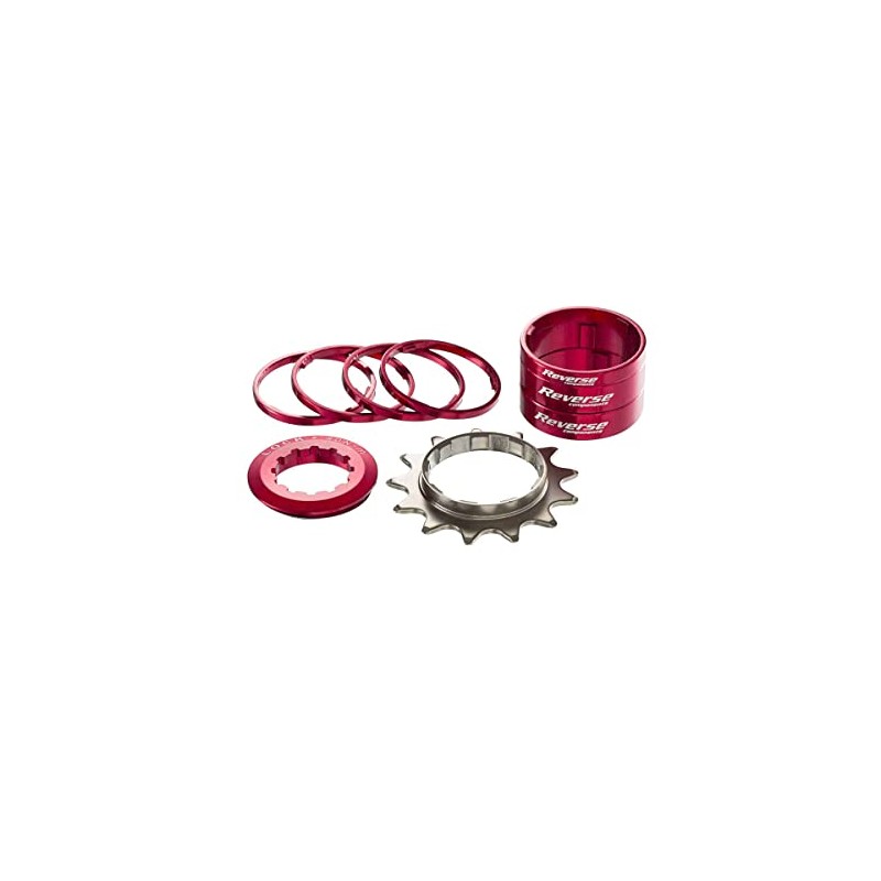 Reverse Single Speed Kit - Cassette - rouge 2014 cassette