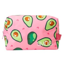 SMUG Wash Bag | Waterproof Travel Toiletry Bags For Travelling, Gym, Shower, Shaving, Toiletries, Cosmetics & Makeup Bag | Large Washbag for Men & Women | Stylish, Spacious & Easy to Clean | Avocado