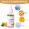 2 Pieces Dark Spot Serum Turmeric Oil for Skin 30ml