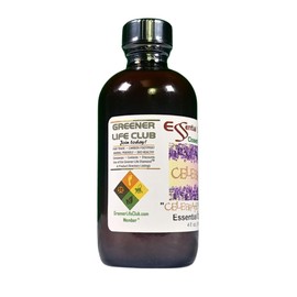 "Celebrate! Lavender" Essential Oil Blend - 4 oz - GC/MS Tested Oils - Skin Safe - Supplied in 4 oz. Amber Glass Bottle with Black Phenolic Cone Lined and Safety Sealed Cap