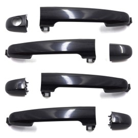 8Pcs Front Rear Left Right Exterior Door Handle Set 826513K000 with Cover for Hyundai Sonata 2006 2010