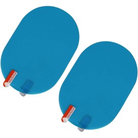 EBTOOLS 100x150mm Espejo Retrovisor para Automóvil Pegatina a Prueba de Lluvia Película Protectora Antiniebla Escudo de Lluvia Película a Prueba de Lluvia Espejo Retrovisor para