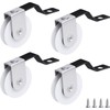 Nkiy Quen 1 Inch Sliding Screen Door Rollers 4 Pcs