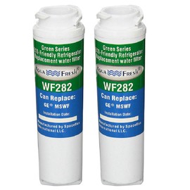 Aqua Fresh GE MSWF Water Filter Replacement Compatible with GE MSWF, 101820A, 101821B, MSWF3PK, MSWFDS, 46-9914, AP3997949, PC46783, PS1559689 (2 Pack)