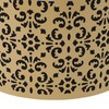 Metal Barrel Lampshade Hollow Exquisite Wrought Iron Lamp Shade with