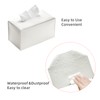 REGELETO Rectangular Tissue Box Cover, Pu Leather Rectangle Tissue Box