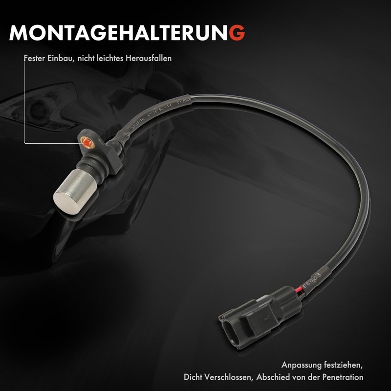 Frankberg Crankshaft Sensor 2-Pin Compatible with S60 I 384 2.0L-2.5L