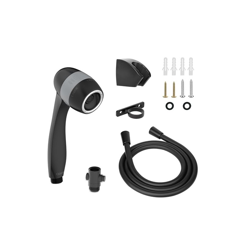 High Pressure RV Shower Head with Hose and On Off