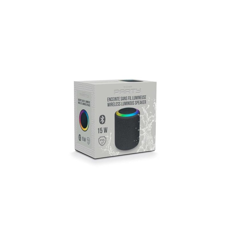 Bigben Premium Illuminated Wireless Speaker - PARTYBTIPMS1