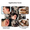 SFBSFL 9'' Ear Piercing Pillow,Donut Pillows,O-Shaped Pillow With An Ear