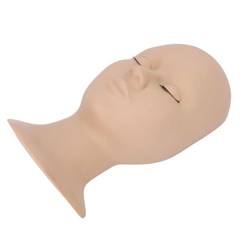 Eyelash Mannequin Head Replaceable Eyes Eyelash Extensions Makeup Massage Acupuncture