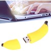 WooTeck 128GB Cartoon Lovely Banana USB Flash Drive Cute Pendrive