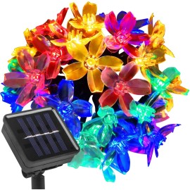 SOWAZ Solar Flower Strings Lights Sakura-Multico