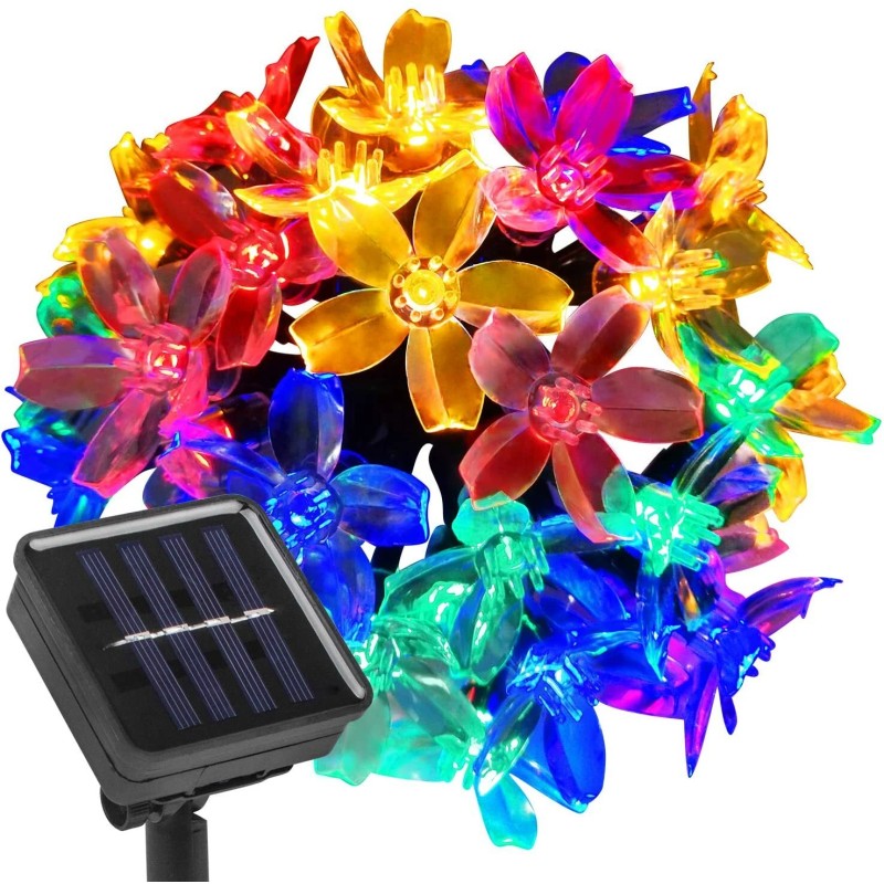 SOWAZ Solar Flower Strings Lights Sakura-Multico