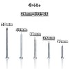 ORTAVA Pack of 100 steel nails, steel nails for use