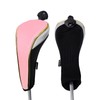Andux 3Pcs/Set Gold Golf Hybrids Club Head Covers with Dial
