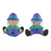 Inflatable Boy Decoration Built in LED Light Waterproof Harvest Scarecrow